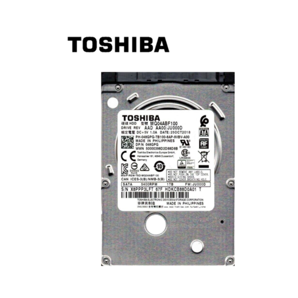 DISCO DURO 1TB 64MB CACHE – 2.5″ – LAPTOP – WESTERN DIGITAL – SEAGATE – TOSHIBA Y OTROS - Imagen 2