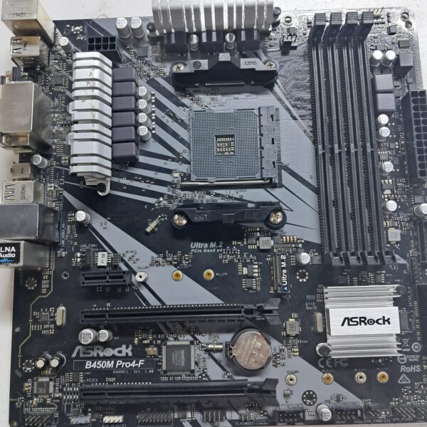 PLACA ASROCK B450M-PRO4-F - Imagen 2