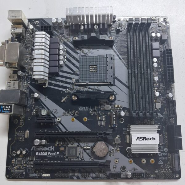 PLACA ASROCK B450M-PRO4-F - Imagen 4